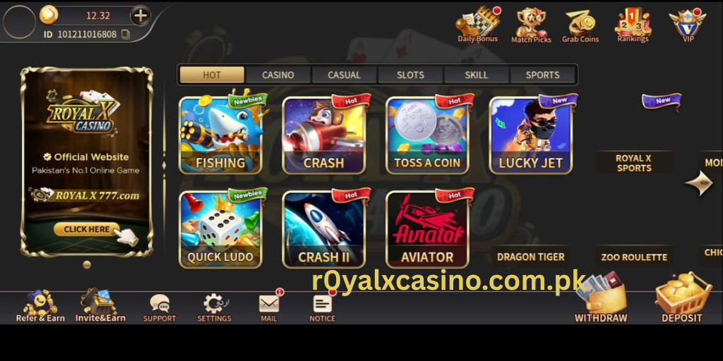 royal x casino
